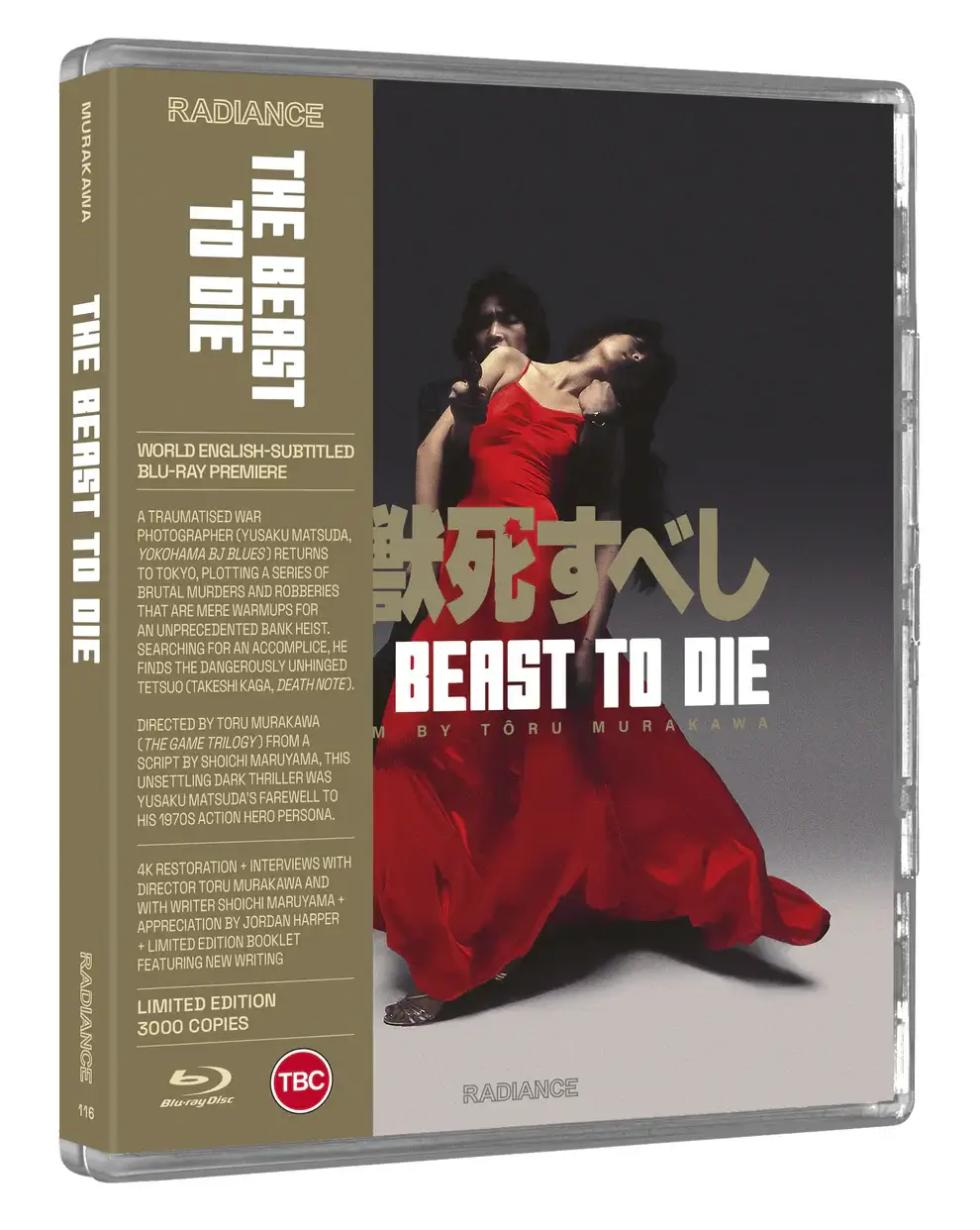 The Beast to Die (bluray) Limited Edition